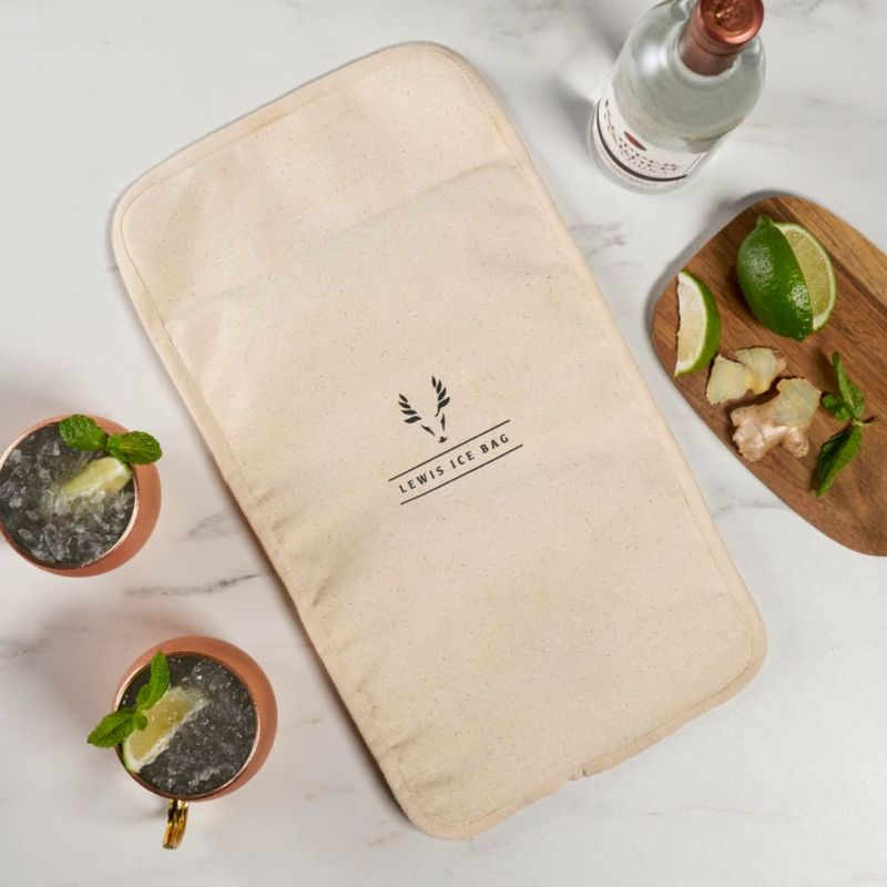 Bolsa de Hielo Viski 25 cm x 46 cm Lona – Modelo Lewis