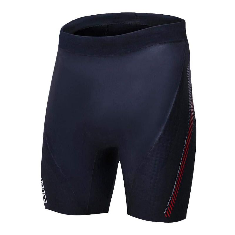 Shorts de Flotación ZONE3 5/3 mm Negro/Rojo Talla Mediana