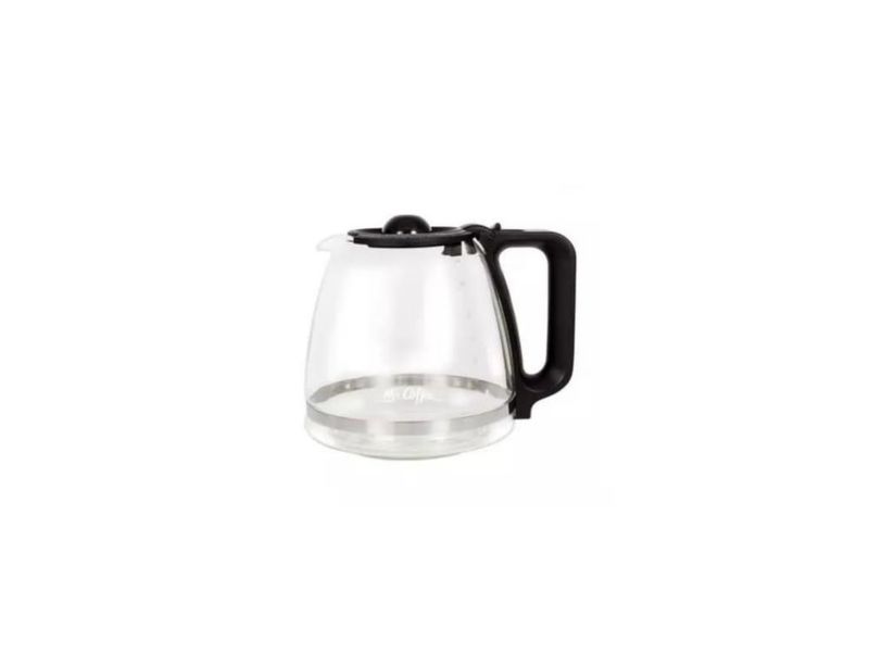 Jarra Mr. Coffee de 12 Tazas con Mango Ergonómico Negro