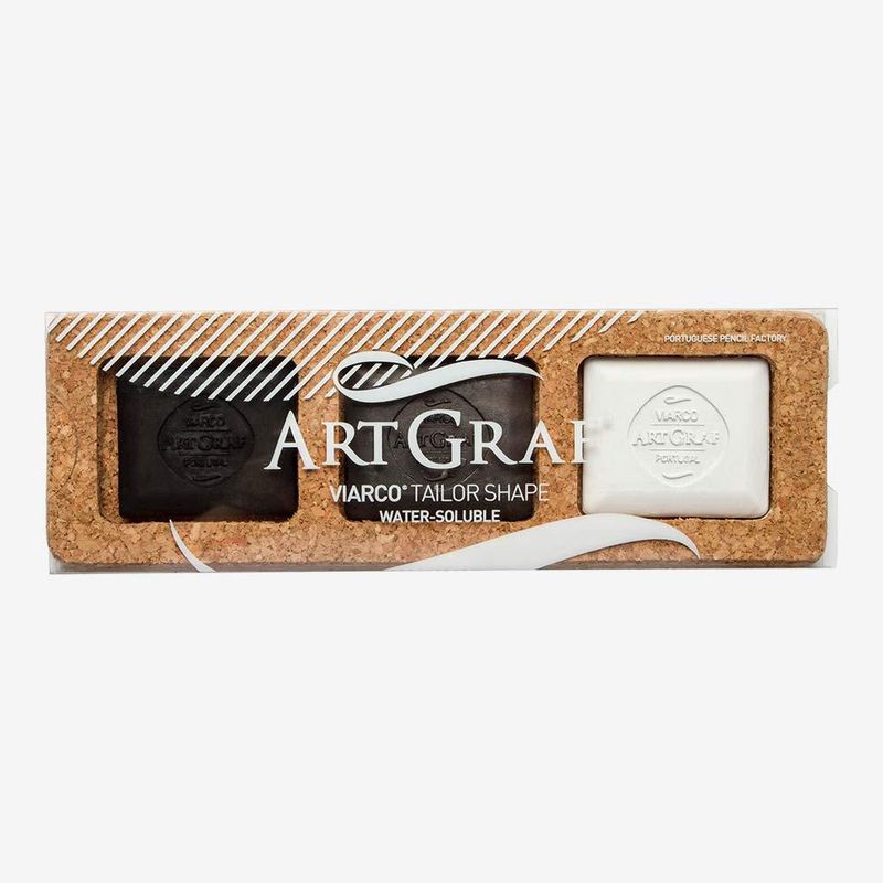 Tiza para sastre ArtGraf – Set de 3 piezas soluble en agua