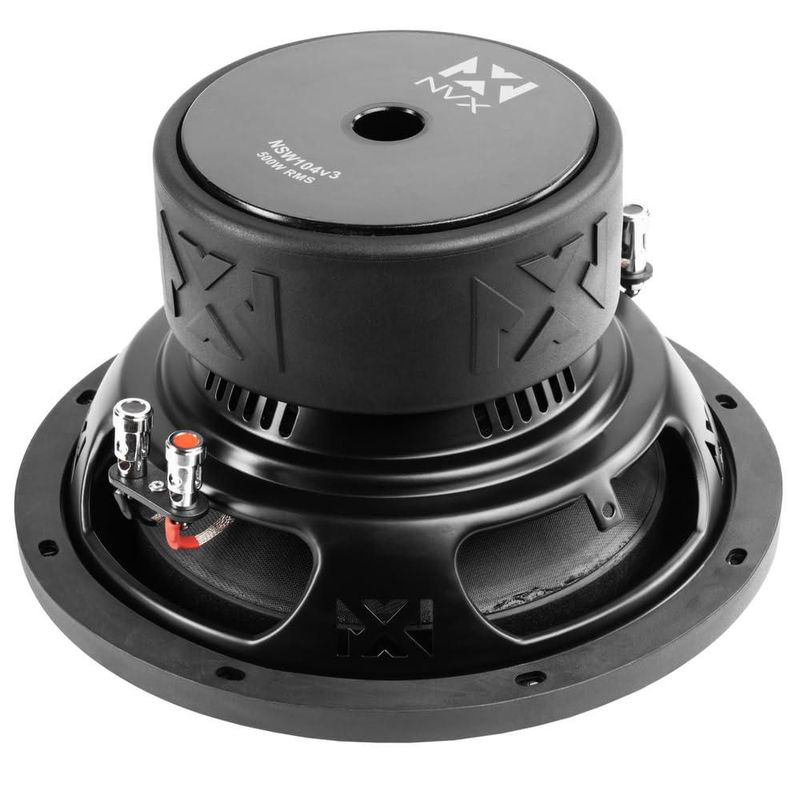 Subwoofer NVX NSW104v3 25 cm Dual 4 Ω 500 W RMS