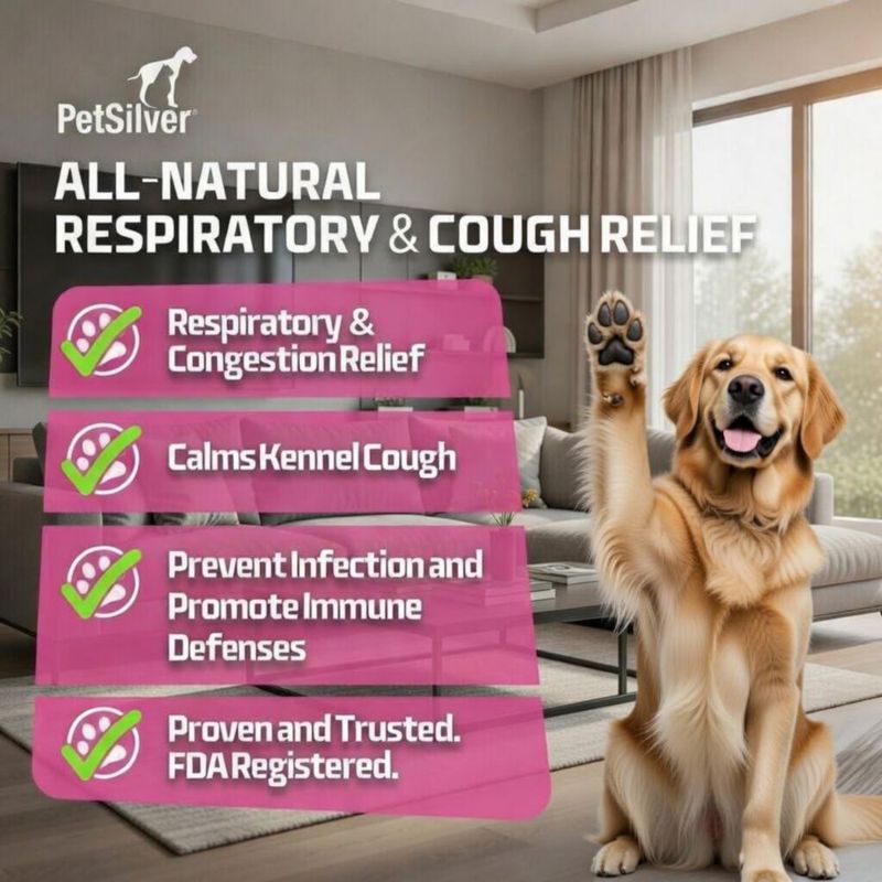 Suplemento para mascotas PetSilver 59 ml Apoyo Inmunológico