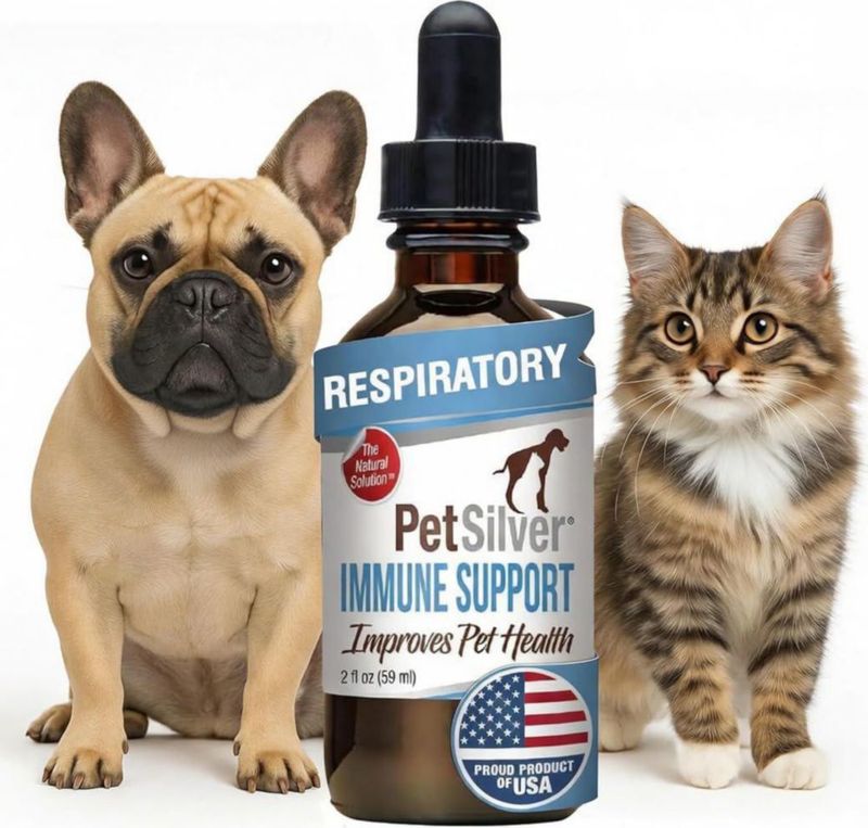 Suplemento para mascotas PetSilver 59 ml Apoyo Inmunológico