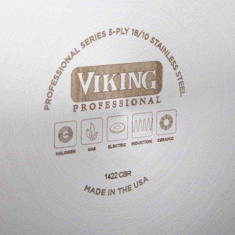 Sartén Viking 30 cm Antiadherente 5 L Acabado Satinado