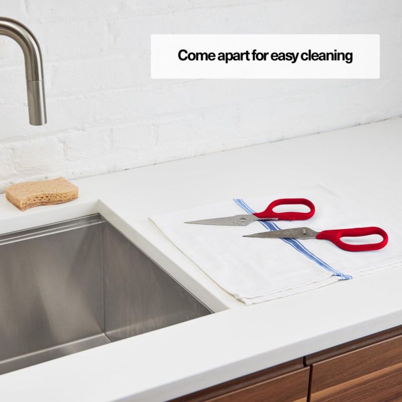 Tijeras de cocina Misen Heavy Duty rojas