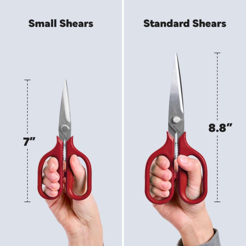 Tijeras de cocina Misen Heavy Duty rojas