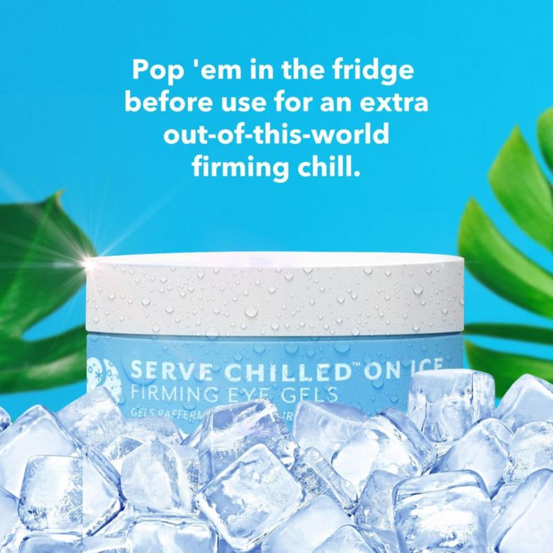 Parche de Gel Refrigerante Azul para el Contorno de Ojos Patchology – 15 pares