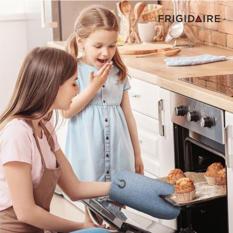 Guantes de horno Frigidaire 33 cm x 18 cm Azul denim 2 piezas