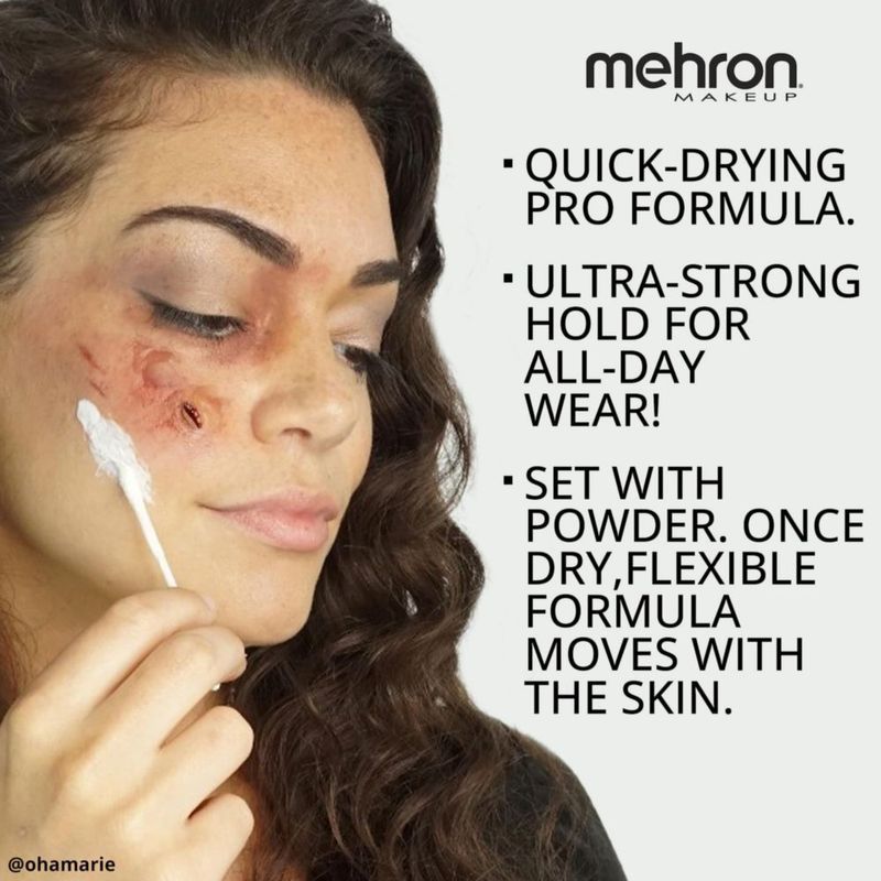 Látex Líquido Mehron Makeup 30 ml Piel Clara