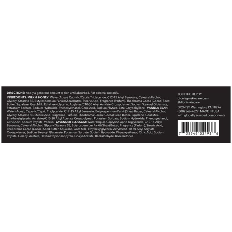 Manteca Corporal Dionis 30 ml Pack de 3 Surtido