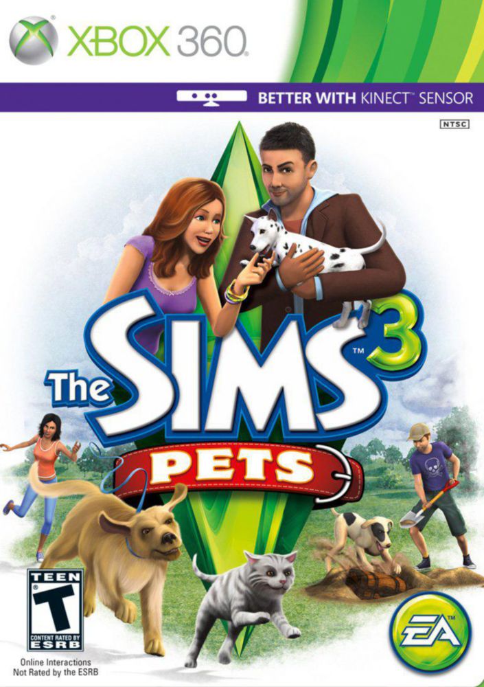Videojuego Microsoft The Sims 3: Pets para Xbox 360