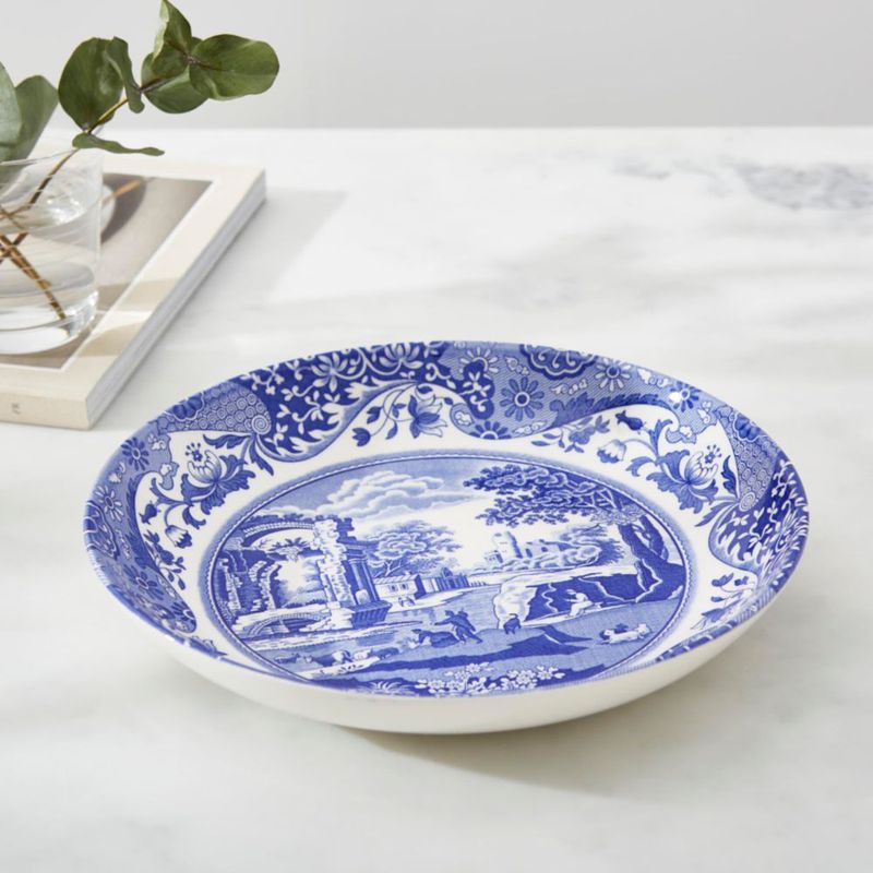 Cuenco de Pasta Spode 23 cm Azul Italiano Juego de 4