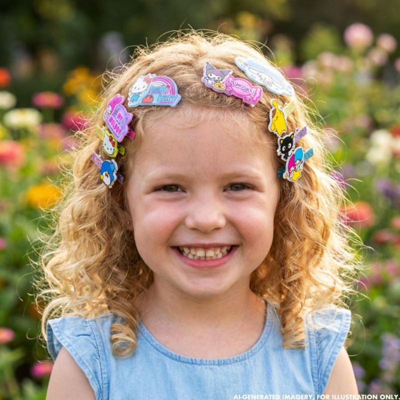 Juego de Accesorios para el Pelo Townley Girl Hello Kitty - 22 Piezas