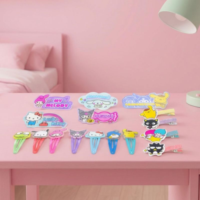 Juego de Accesorios para el Pelo Townley Girl Hello Kitty - 22 Piezas