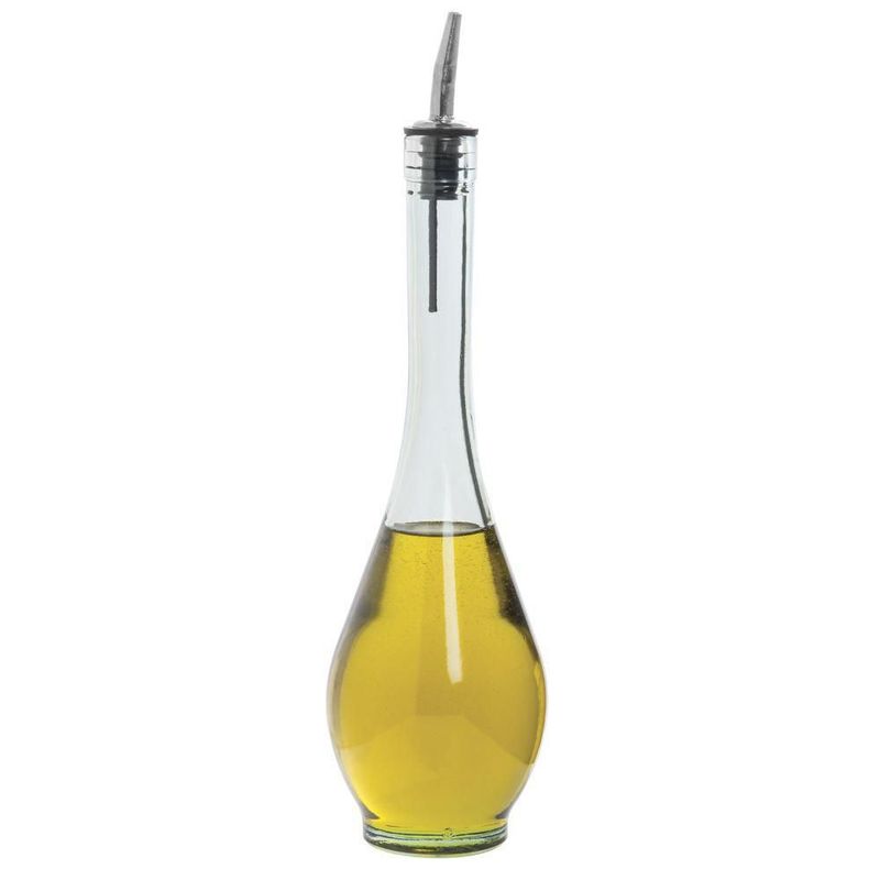 Botella Tablecraft 473 ml de vidrio verde con vertedor