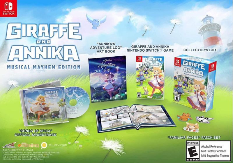 Videojuego NIS America Giraffe & Annika para Nintendo Switch