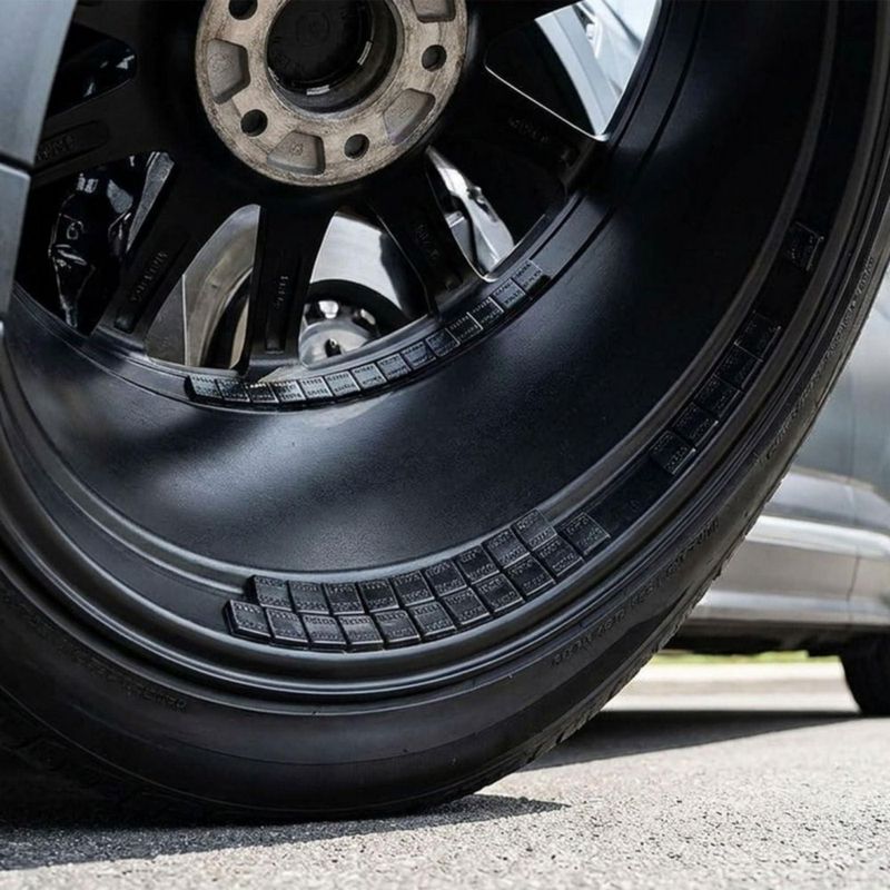 Contrapesos autoadhesivos EASYBERG 7 g Negro 624 piezas