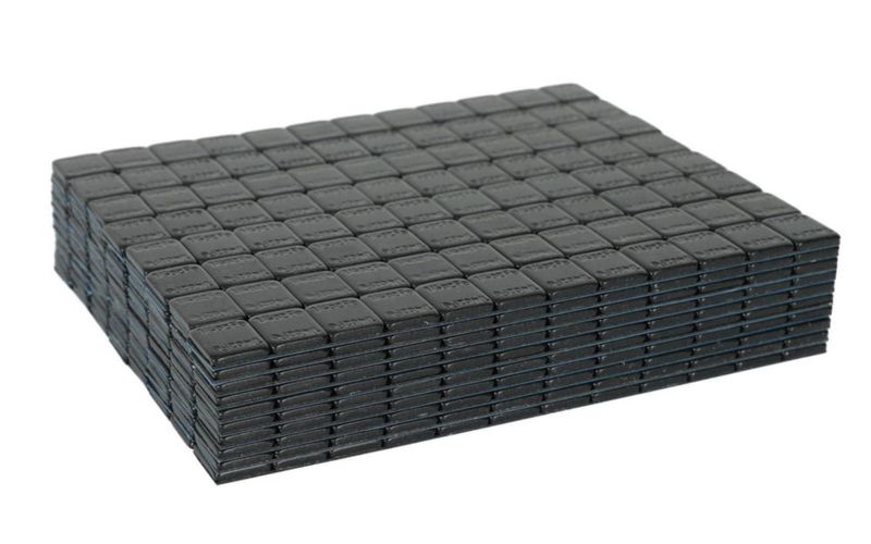 Contrapesos autoadhesivos EASYBERG 7 g Negro 624 piezas