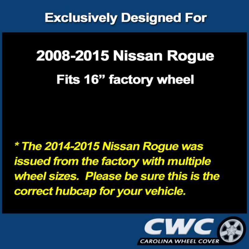 Tapa de rueda Carolina Wheel Cover 41 cm plateada – 1 pieza