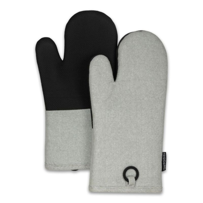 Guantes de horno Frigidaire 33 cm x 18 cm Gris - Pack de 2