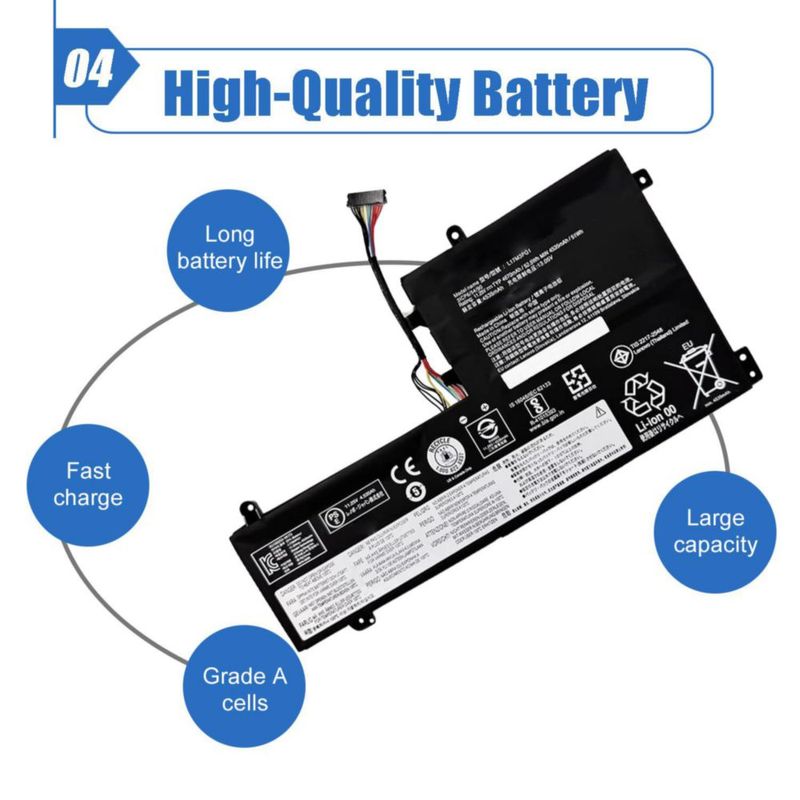 Batería para portátil Dentsing 1125 V 525 Wh Lenovo Legion