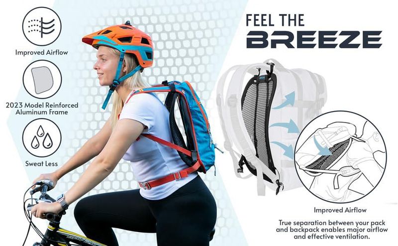 Separador de Ventilación con Marco para Mochila VentaPak