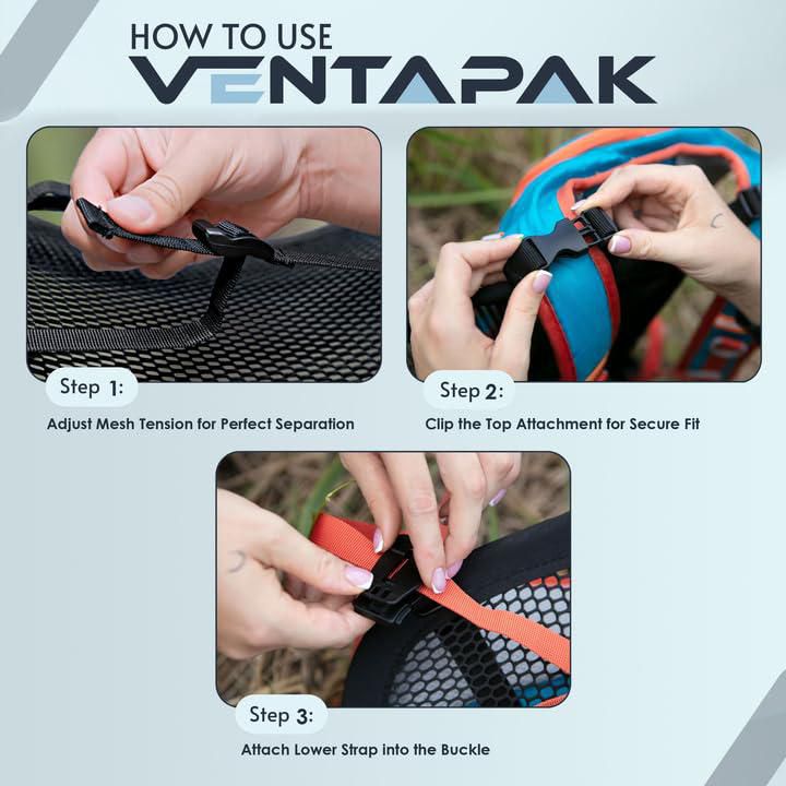 Separador de Ventilación con Marco para Mochila VentaPak