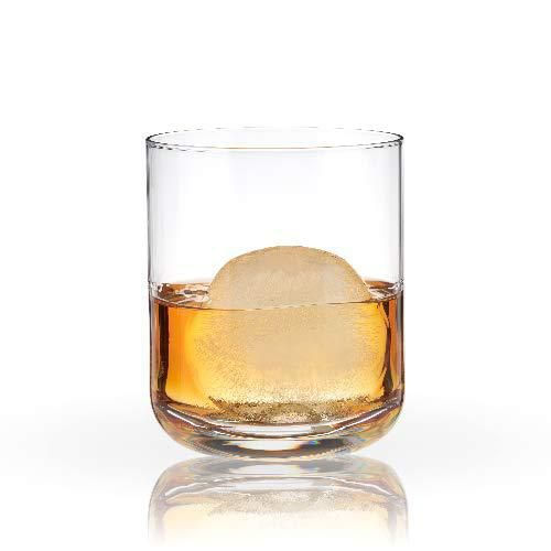 Juego de 2 vasos de whisky Viski 355 ml de cristal
