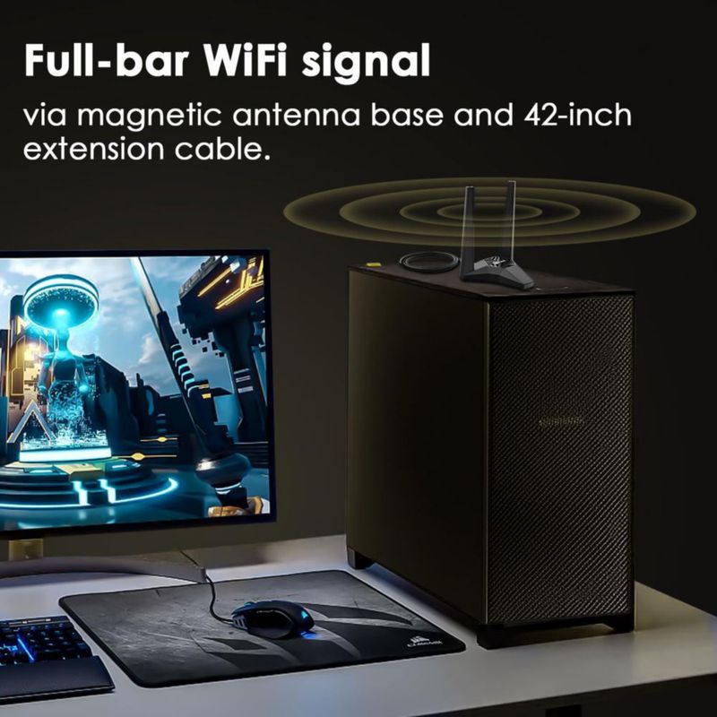 Tarjeta WiFi WAVLINK AXE5400 PCIe 6E con Bluetooth 5.3