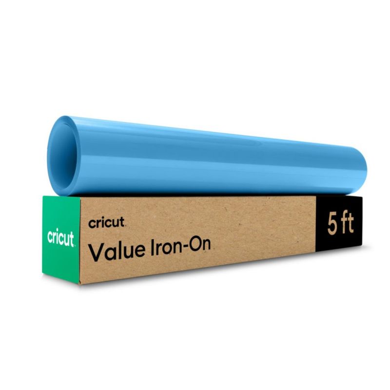 Vinilo termoadherible Cricut Value azul cielo 305 cm x 15 m
