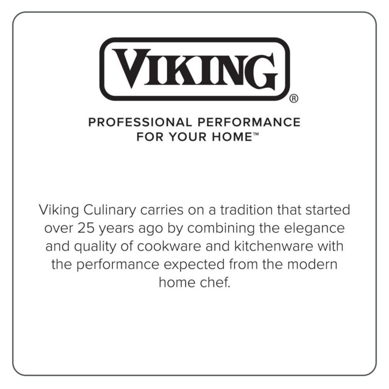 Juego de utensilios de cocina Viking de 5 piezas acero inoxidable apto para lavavajillas