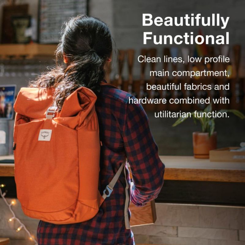 Mochila Osprey Arcane Roll Top Naranja Toffee