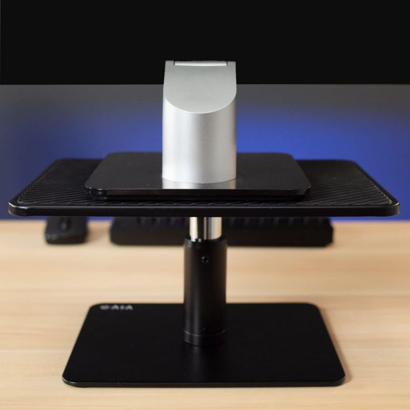 Soporte Elevador de Monitor VIVO Negro Ajustable 12" x 25 cm