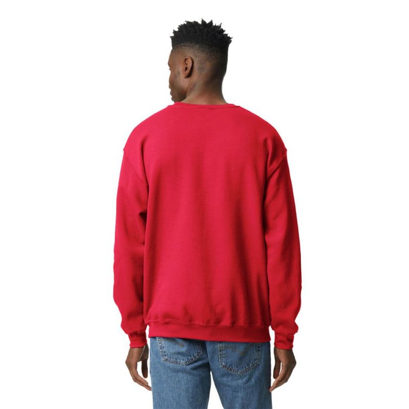 Sudadera Gildan G18000 roja talla M (1 unidad)