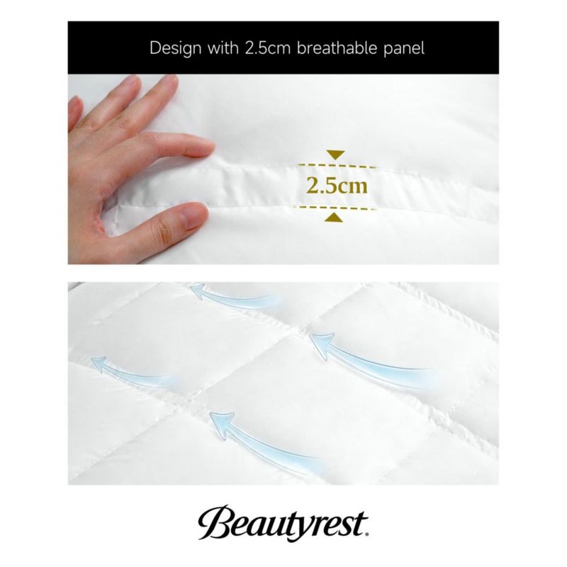 Edredón Beautyrest King Size de Plumas de Ganso para Verano