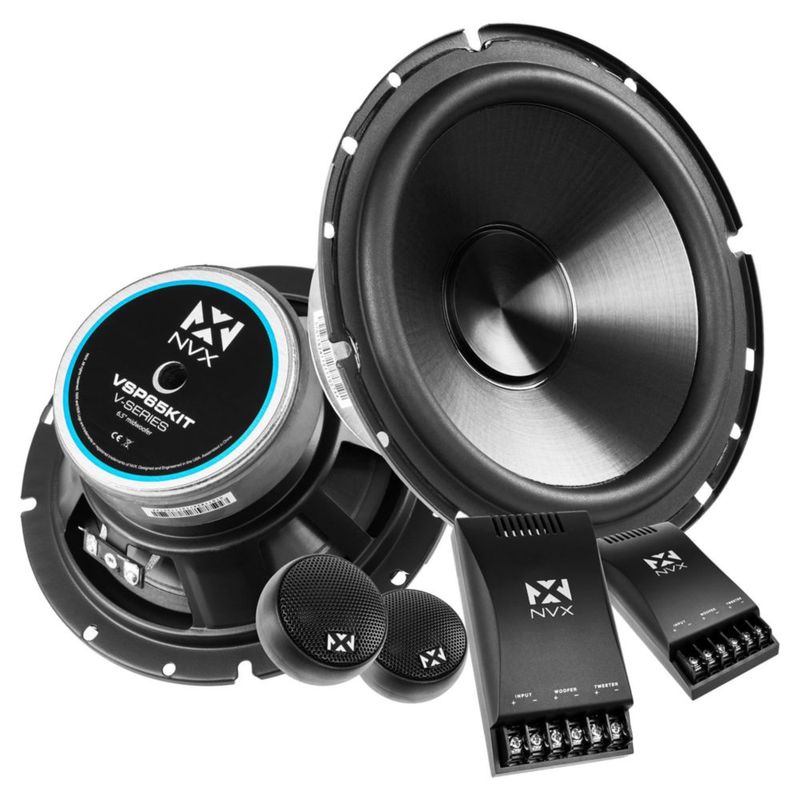 Parlantes NVX VSP65KIT 6.5" 2 vías 750W pico
