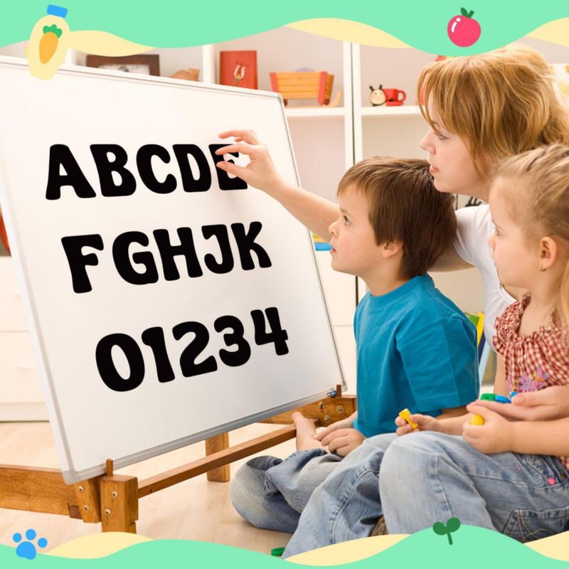 Pegatinas de Letras Auteard 76 cm Negro 150 Piezas