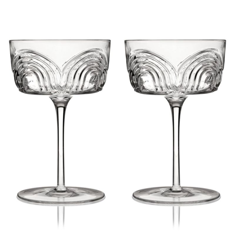Juego de 2 copas de cóctel Viski 230 ml de cristal