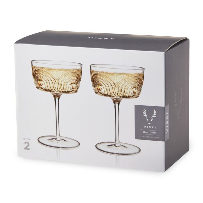 Juego de 2 copas de cóctel Viski 230 ml de cristal
