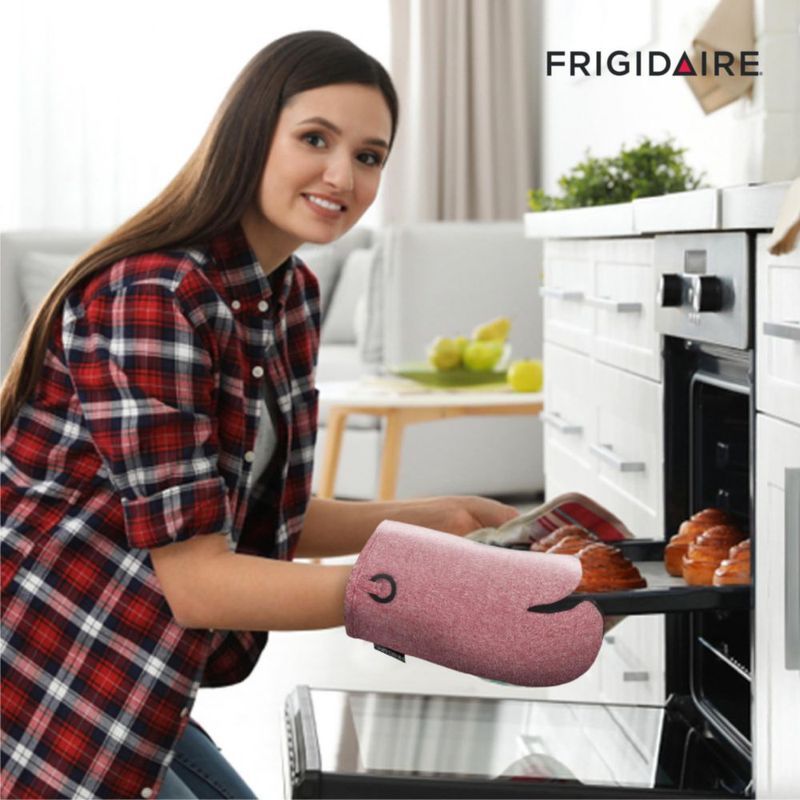 Guantes de horno Frigidaire 33 cm x 18 cm Rojo - Pack de 2