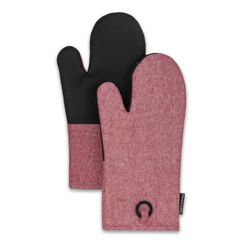 Guantes de horno Frigidaire 33 cm x 18 cm Rojo - Pack de 2