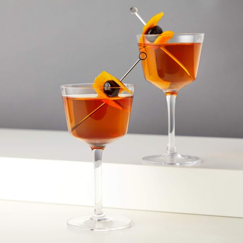 Juego de 2 vasos de cóctel Viski 120 ml