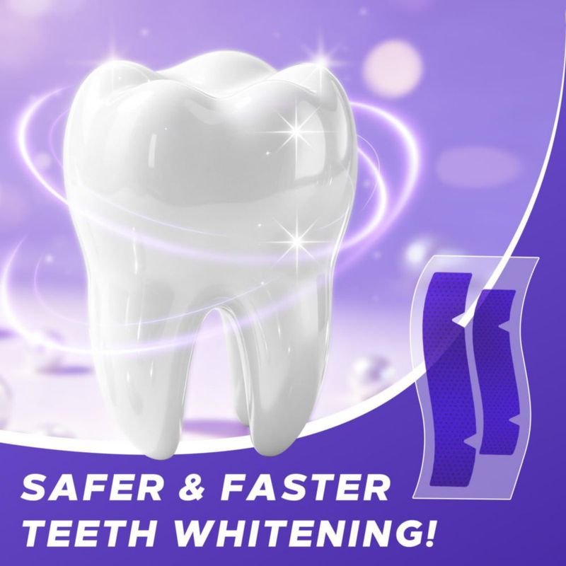 Tiras blanqueadoras dentales Pdoo 42 unidades color morado
