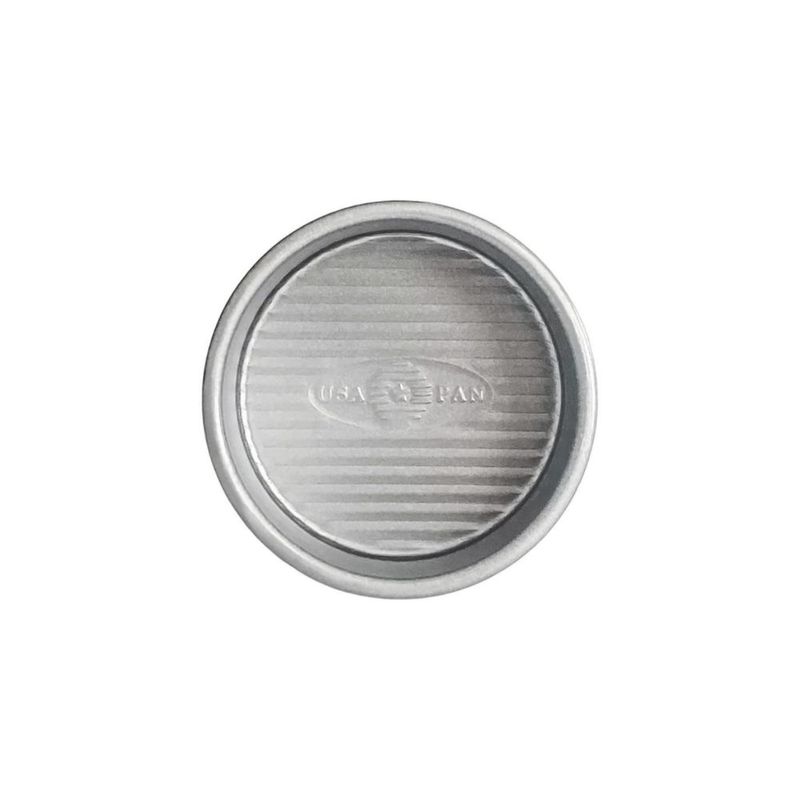 Molde para pastel redondo antiadherente USA Pan 10 cm (4 pulgadas)