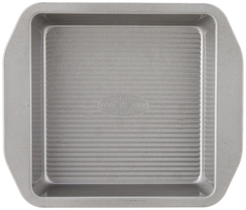 Bandeja cuadrada USA Pan de 20 cm de acero aluminizado