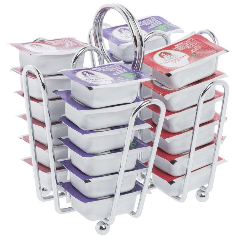 Estante para sobres de gelatina Tablecraft 15 cm cromado