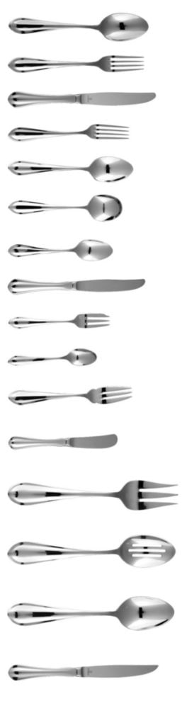 Cuchara Ranurada Fortessa 25 cm 18/10 Acero Inoxidable