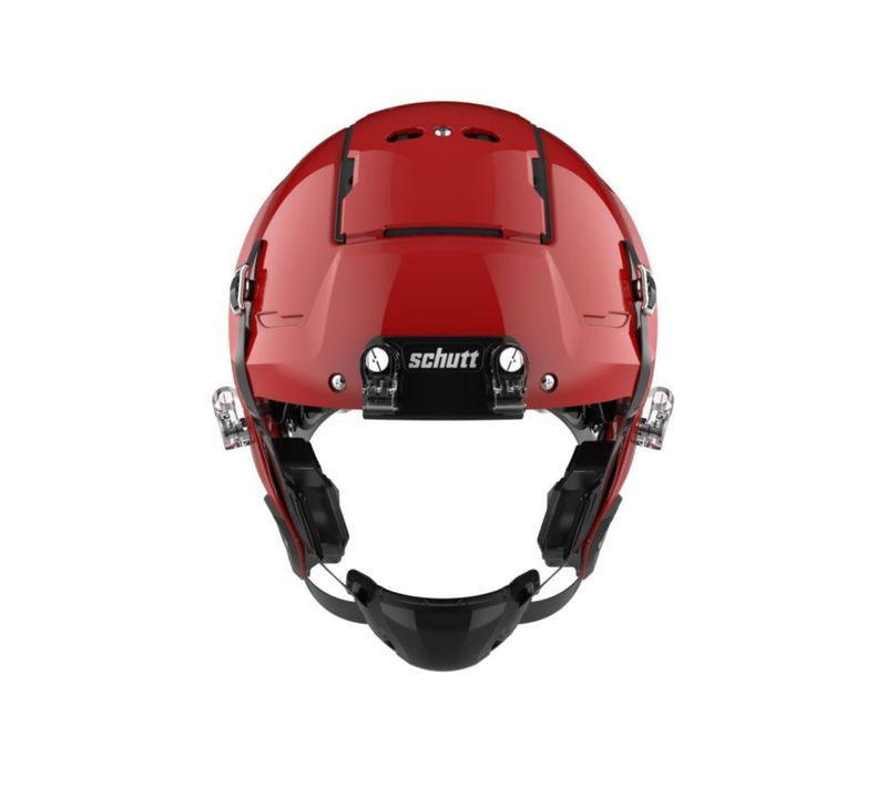 Casco Deportivo Schutt F7 2.0 Talla Grande Sin Máscara Escarlata