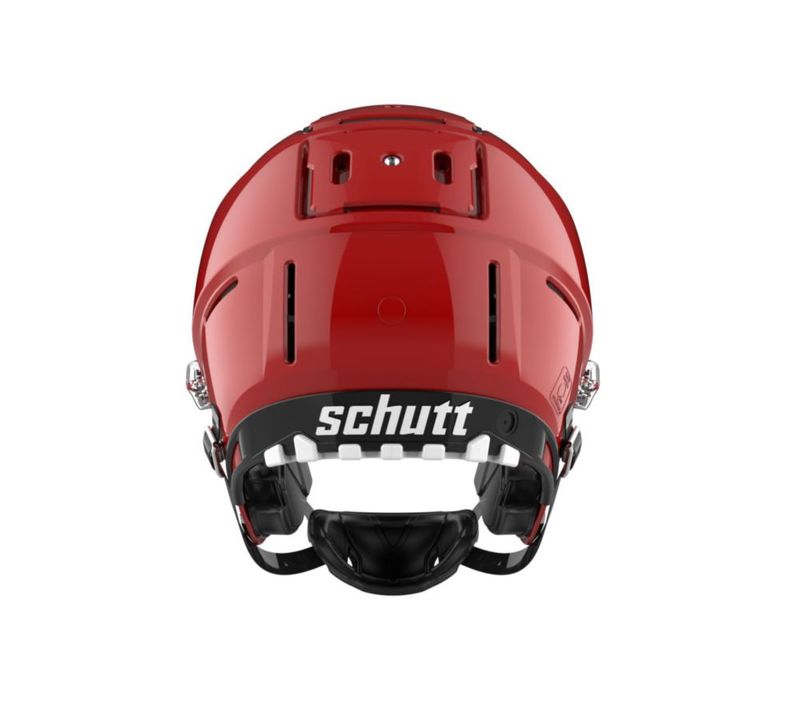 Casco Deportivo Schutt F7 2.0 Talla Grande Sin Máscara Escarlata