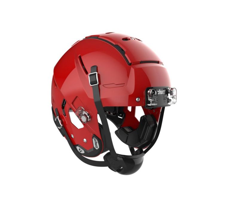 Casco Deportivo Schutt F7 2.0 Talla Grande Sin Máscara Escarlata